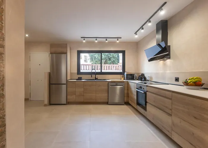 Privada Con Barbacoa Y Patio Cerca De La Playa Hébergement de vacances